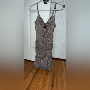 Vici Black and White Floral Dress